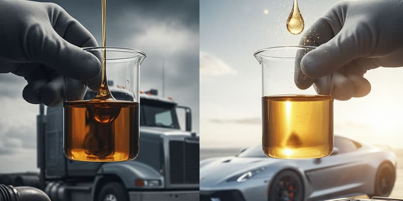 aceites para diesel vs aceites para gasolina