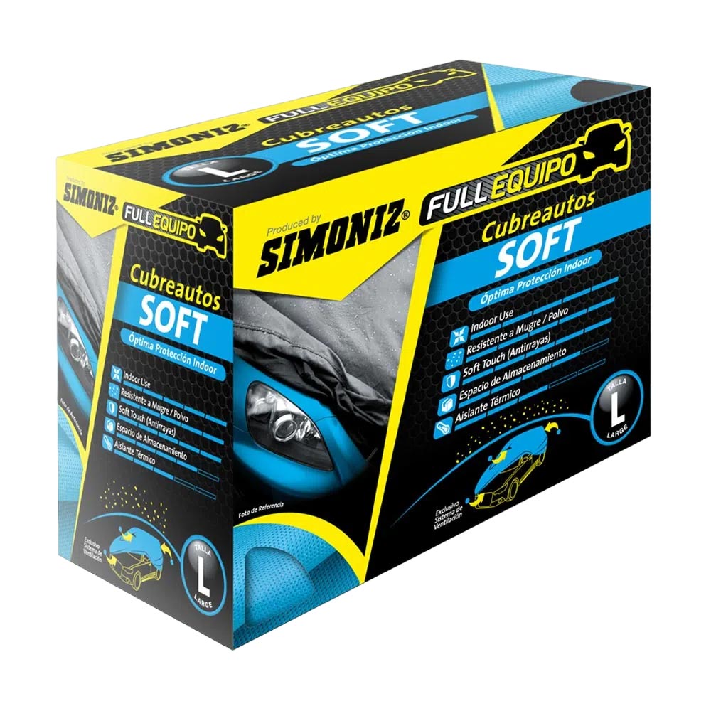CUBREAUTO SIMONIZ SOFT COVER - TALLA M