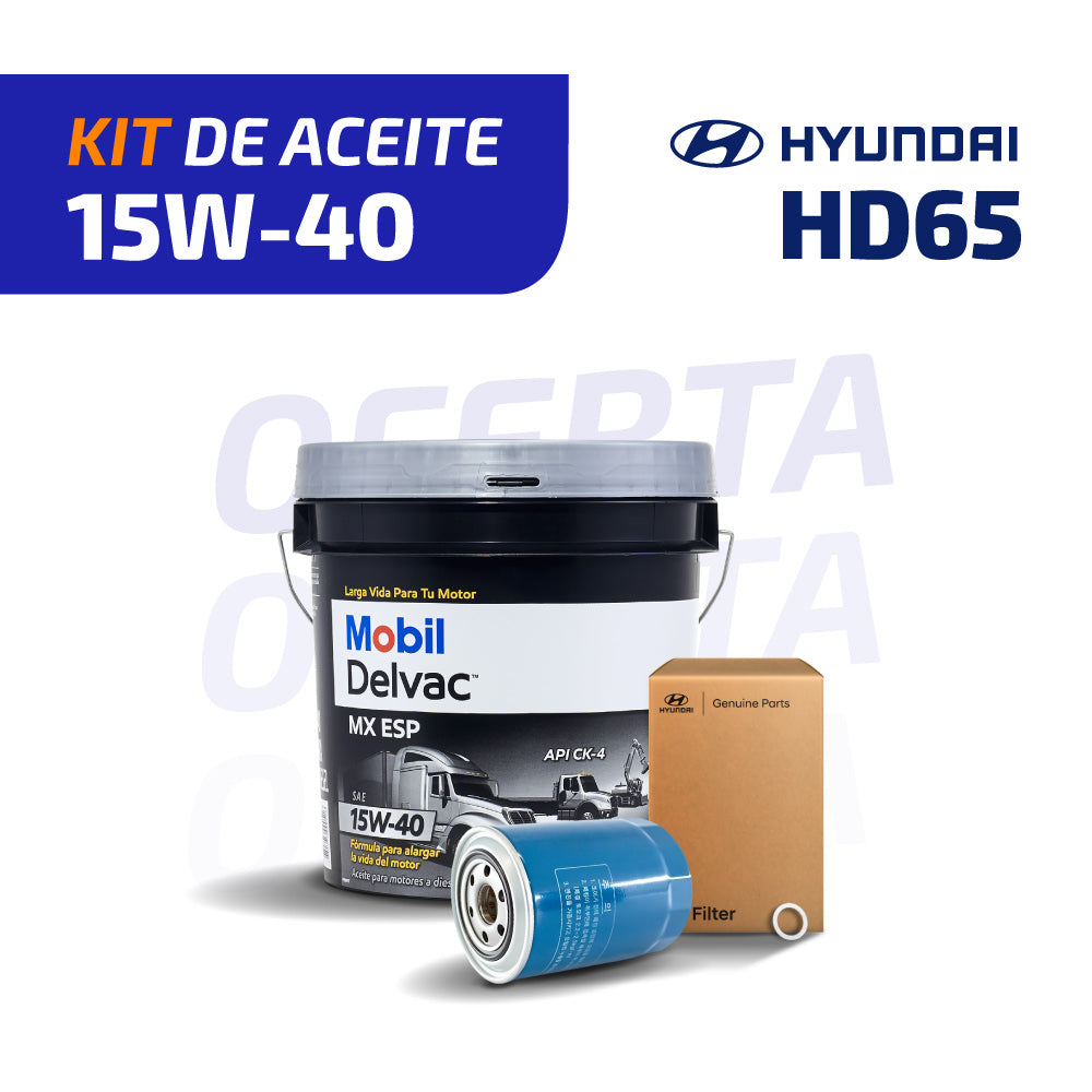 KIT DE ACEITE 15W-40 | HYUNDAI HD65
