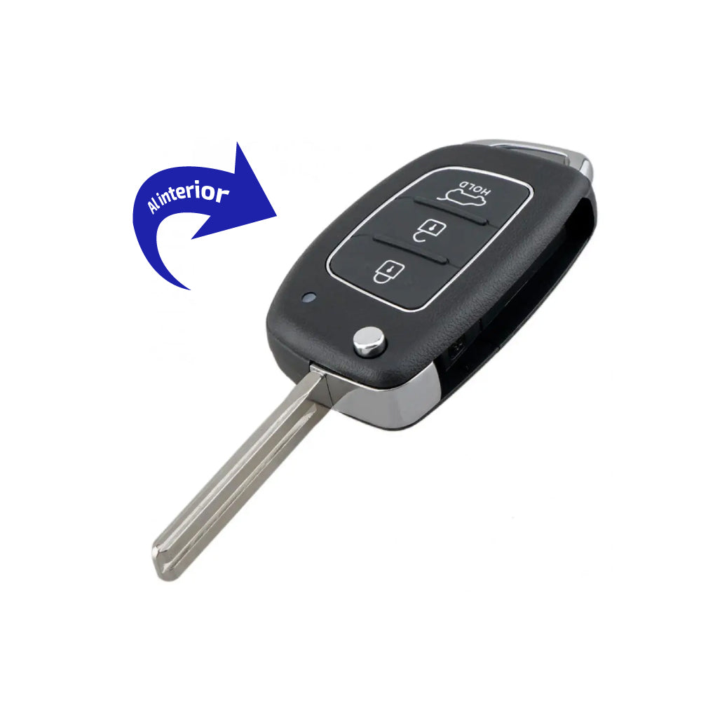 Alarma Integrada en llave Flip