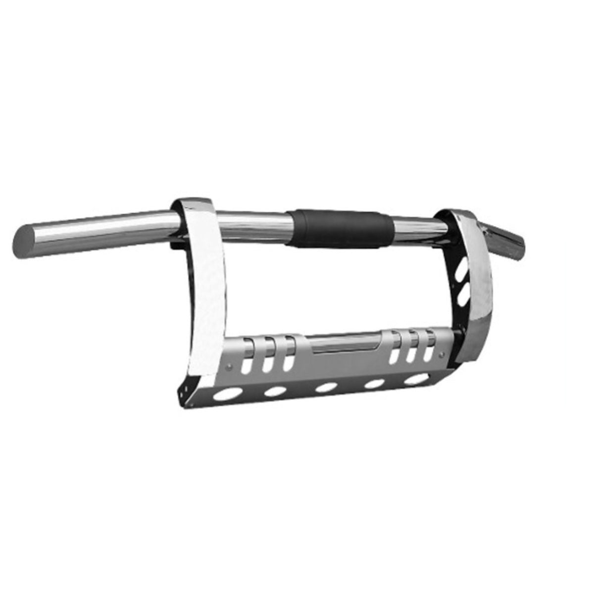 Defensa Frontal de Acero Pulido H1