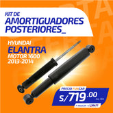 Kit Amortiguadores Posteriores HYUNDAI ELANTRA M1600 (2013-2014)