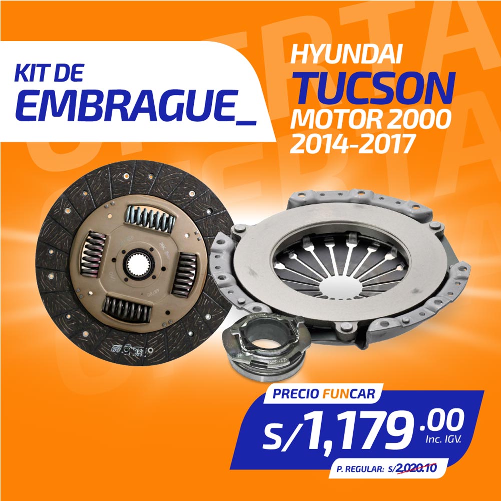 Kit de Embrague HYUNDAI TUCSON M2000 (2014-2017)