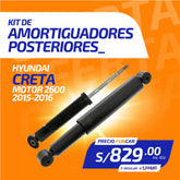 Kit Amortiguadores Posteriores HYUNDAI CRETA M1600 (2015-2016)