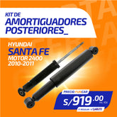 Kit Amortiguadores Posteriores HYUNDAI SANTA FE M2400 (2010-2011)