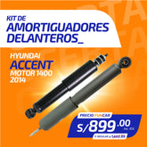 Kit Amortiguadores Delanteros HYUNDAI ACCENT M1400 (2014)