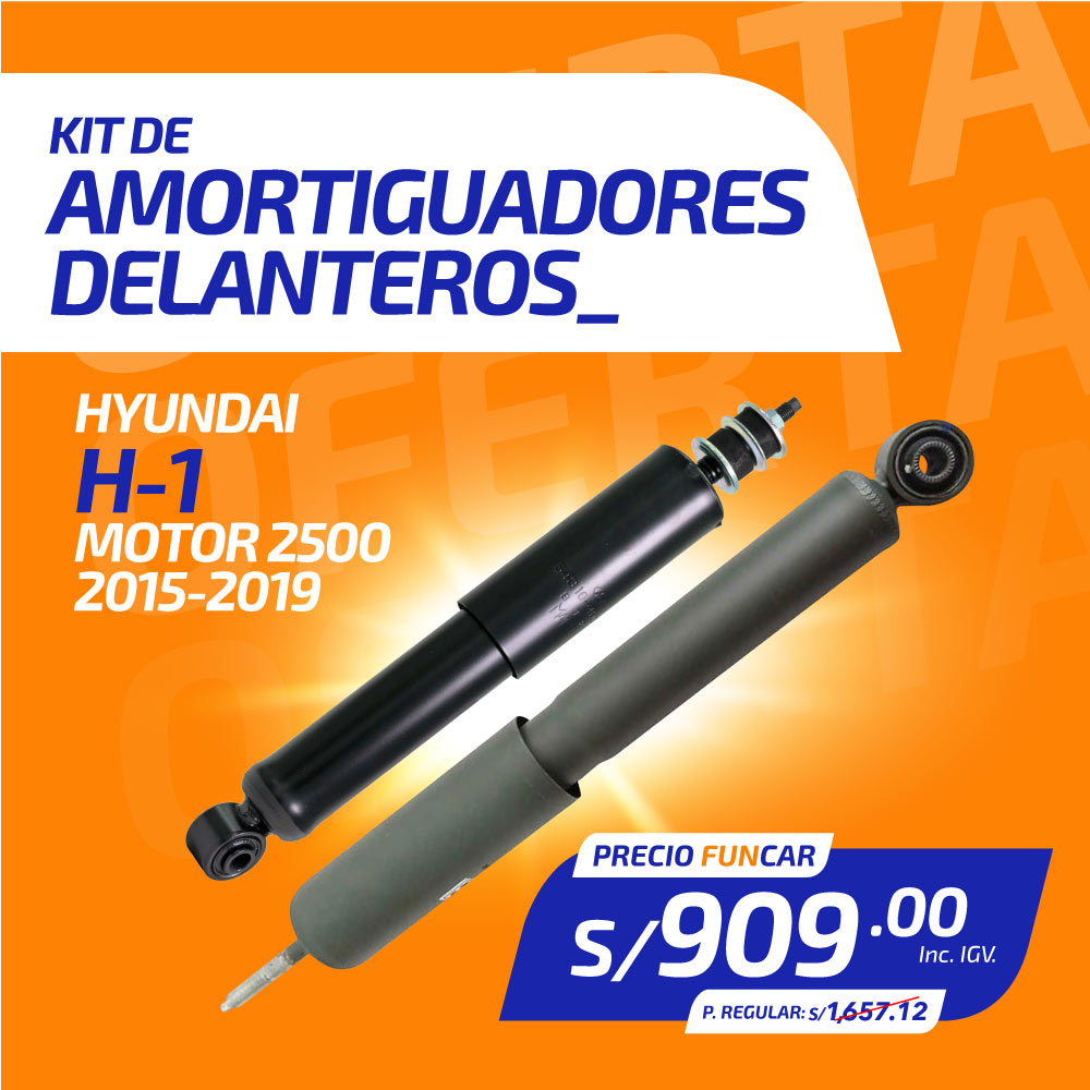 Kit Amortiguadores Delanteros HYUNDAI H-1 M2500 (2015-2019)