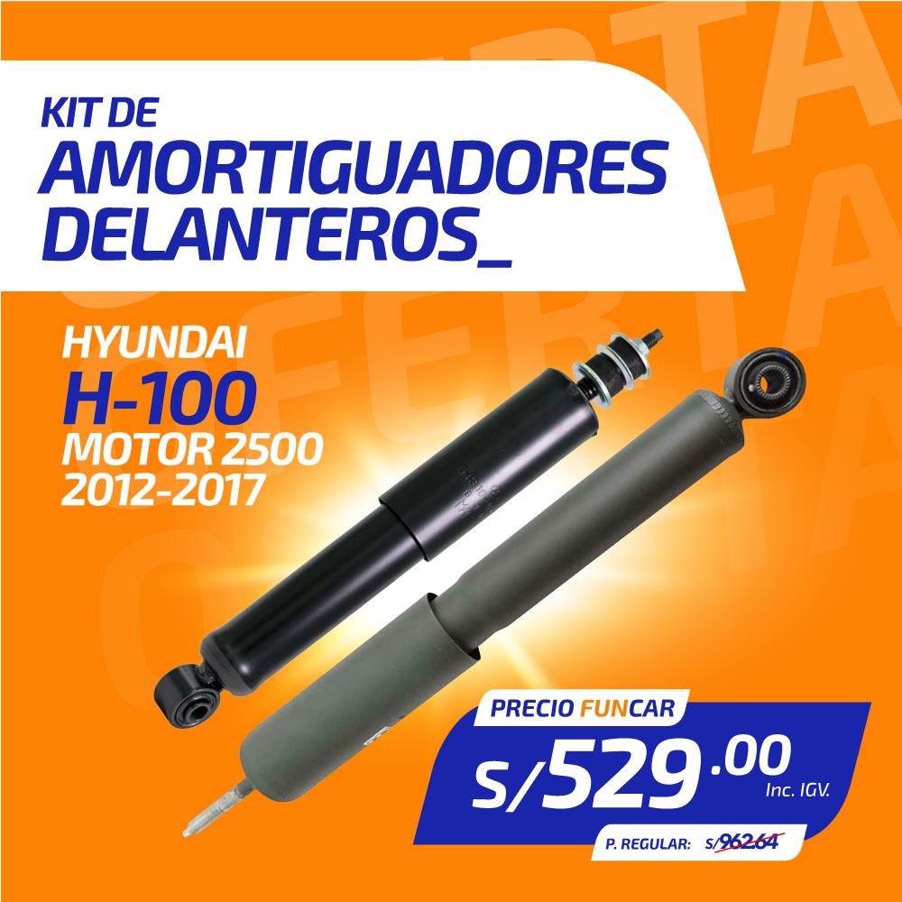 Kit Amortiguadores Delanteros HYUNDAI H-100 M2500 (2012-2017)