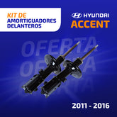 Kit Amortiguadores Delanteros HYUNDAI ACCENT M1400 (2014)